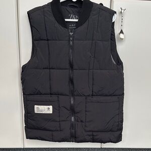 Zara boys puffer vest
